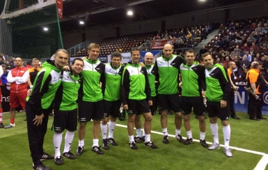 Краси Балъков и неговият тим - трети на турнира в Кемниц