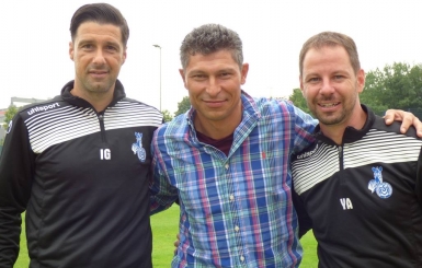 Краси Балъков се срещна с добри приятели на турнир в Дуисбург