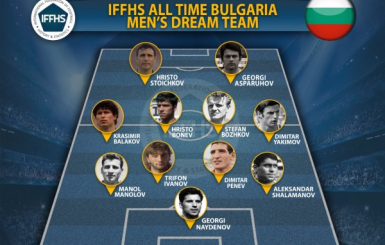 Красимир Балъков във вечните 11 на България